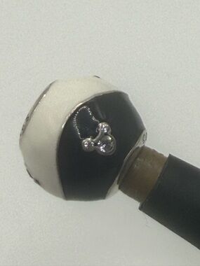 Pandora Disney YING/YANG Mickey Blk/White Enamel Charm